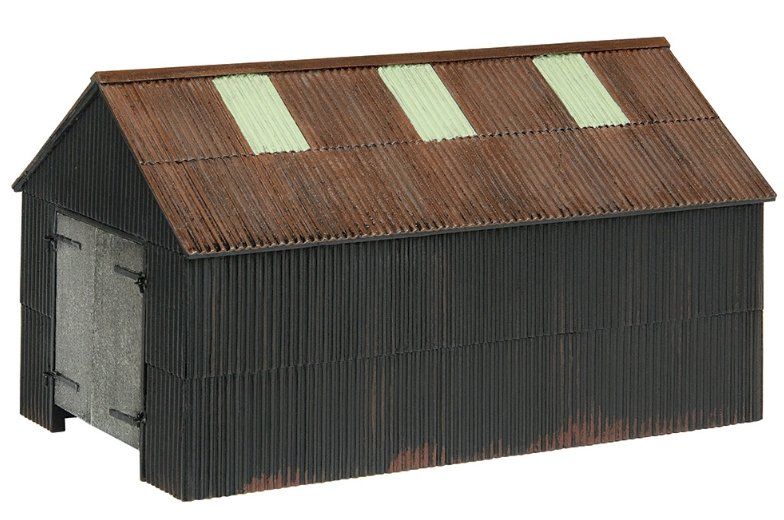 Narrow Gauge Corrugated Engine Shed - Bachmann