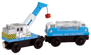 Ice Delivery Train - Thomas Wooden