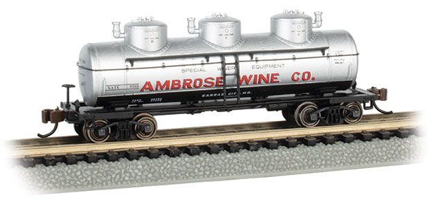 Ambrose Wine Co. - 3-Dome Tank Car