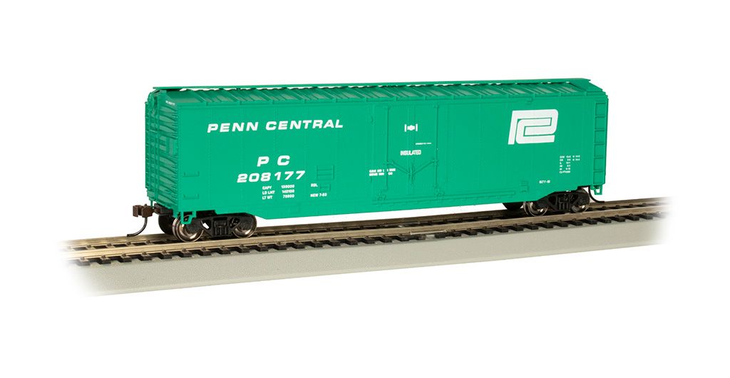 Penn Central #208177 - 50' Plug Door Box Car