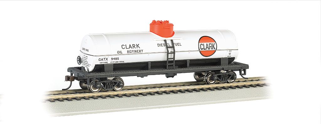 Clark #9485 - 40' Single-Dome Tank Car