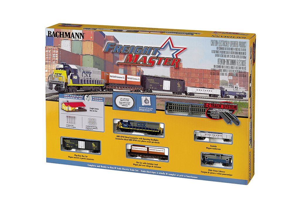 Bachmann n gauge new arrivals train sets