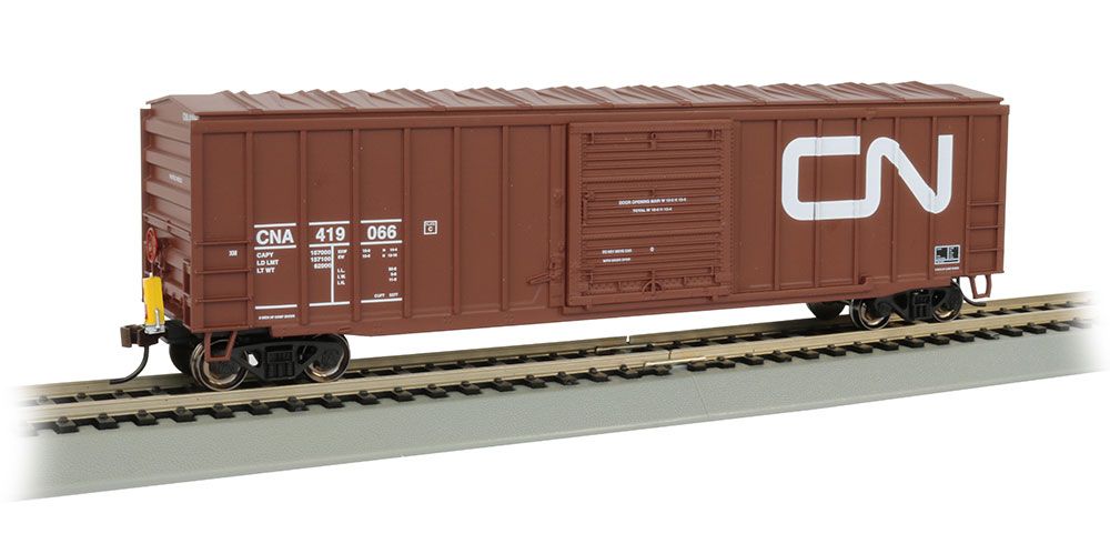 50' Outside Braced Box Car with FRED - Canadian National