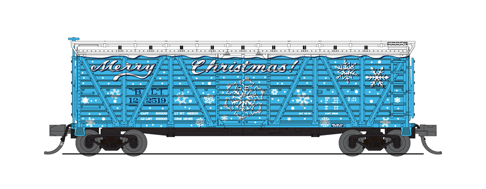 Holiday Season Stock Car, "Merry Christmas", No Sound, 2-pack