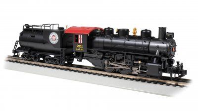 USRA 0-6-0 Steam Loco w/Slope Tender SBD #221 w/Smoke