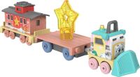 Shivery Delivery with Sandy the Rail Speeder & Brake Car Bruno - All Engines Go - Push Along
