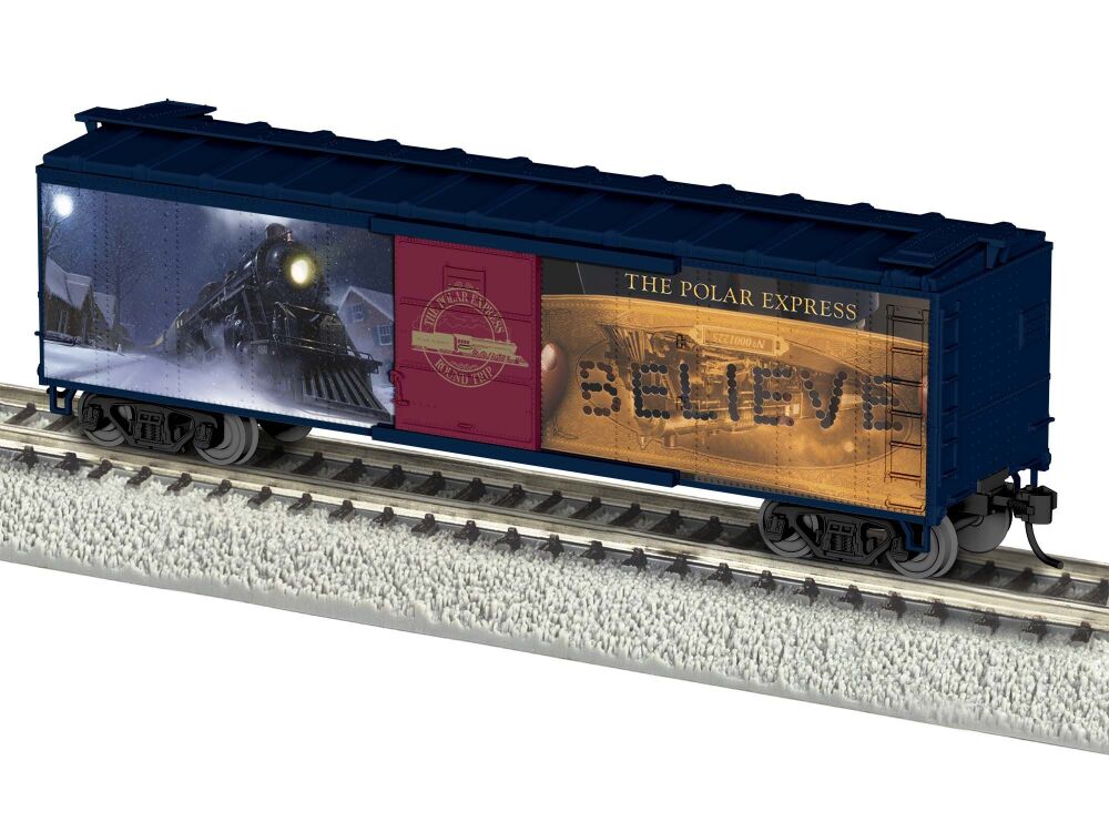 THE POLAR EXPRESS  Movie Art Boxcar - HO Scale - Lionel