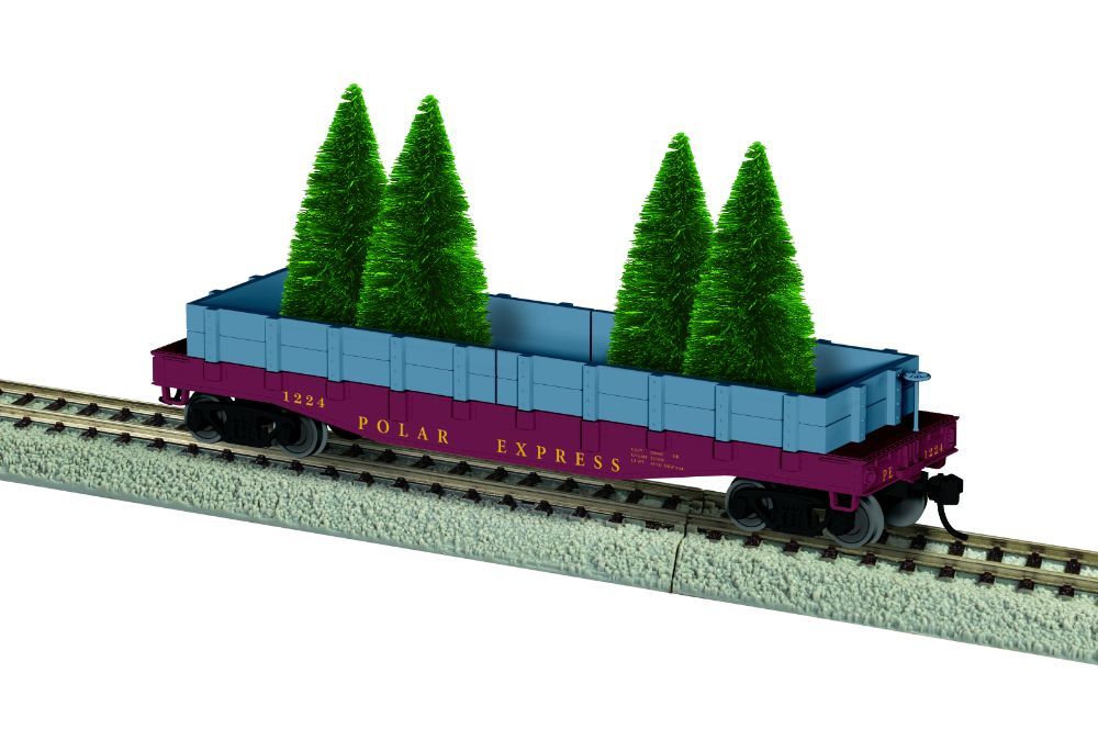 Gondola with Tree Load HO - Polar Express - Lionel