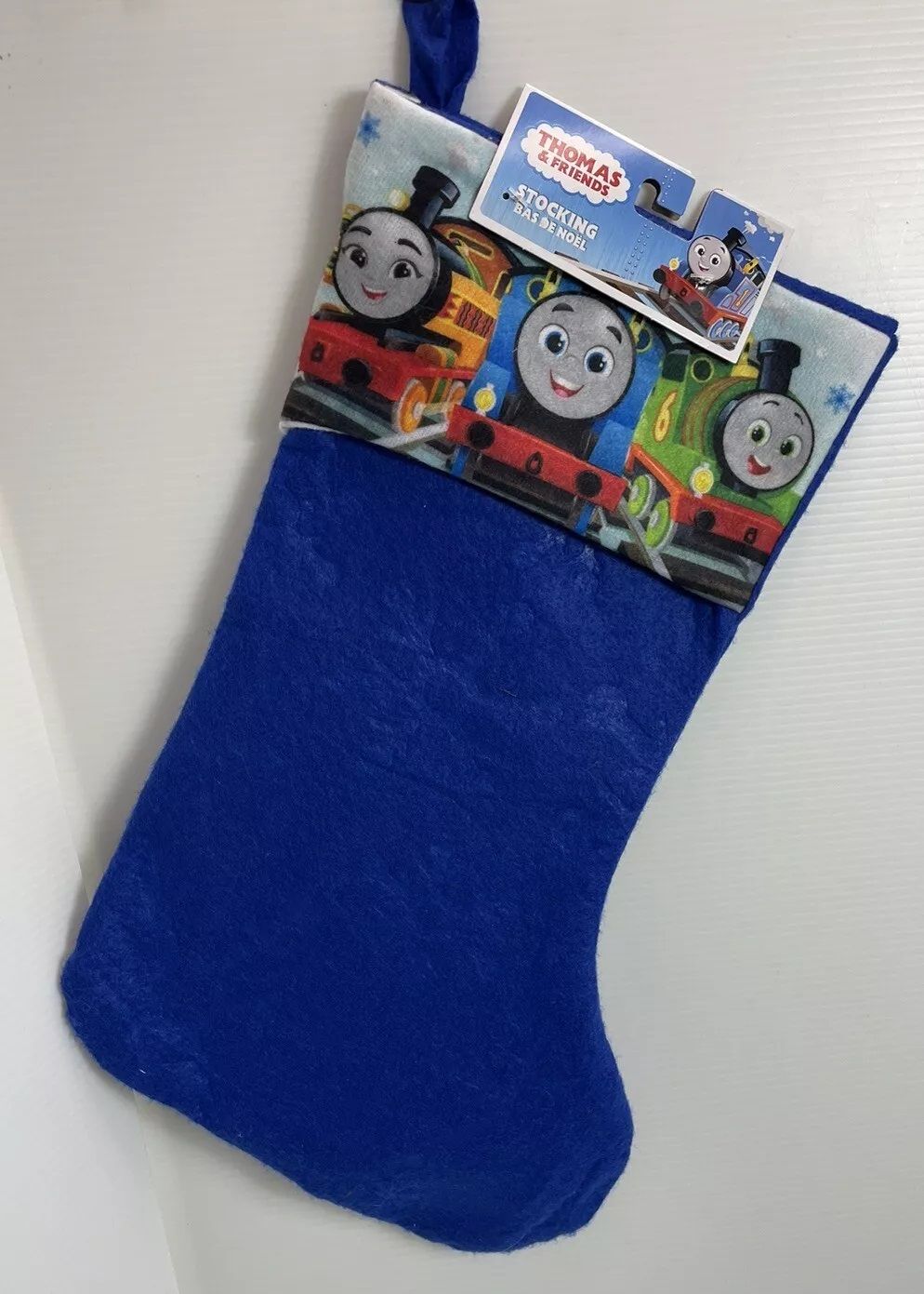 Thomas & Friends Christmas Stocking New Blue 15 Inches