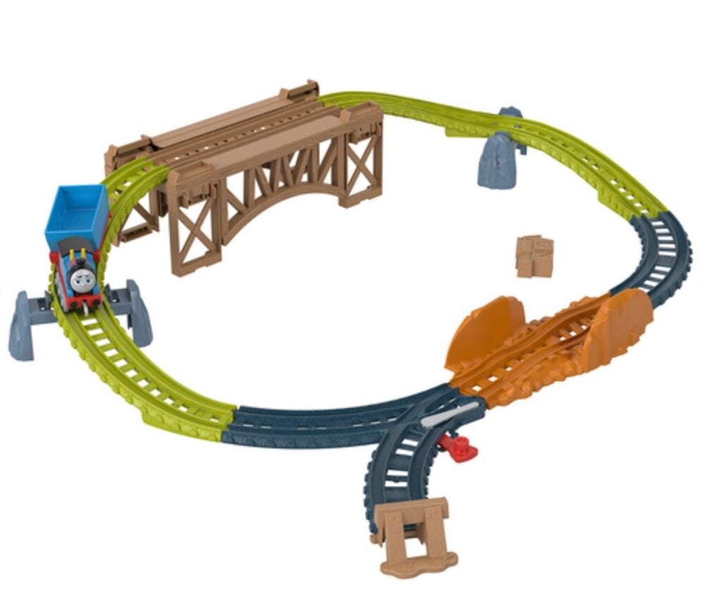 Thomas and the Wooden Bridge Delivery Playset - All Engines Go - Push Along