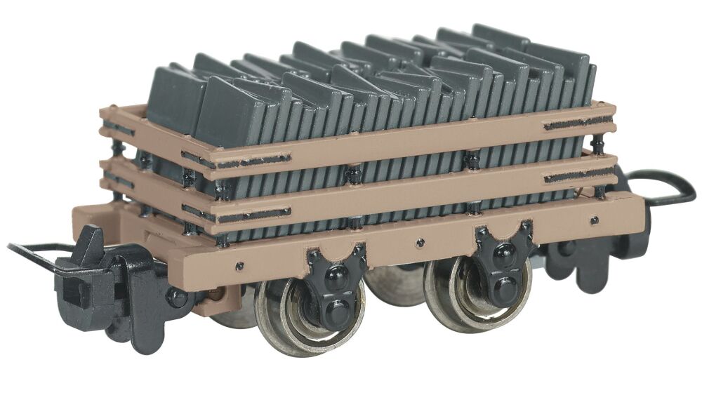 Narrow Gauge Slate Wagon with Load - Tan - Bachmann
