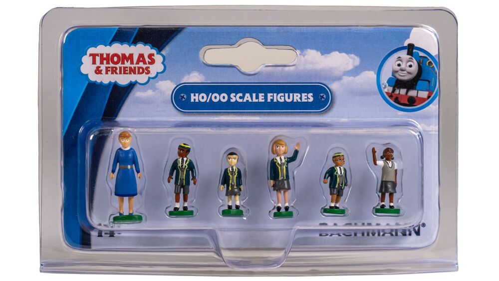 Teacher with School Children - HO/OO - Bachmann - Preorder - stock due 6-10 June