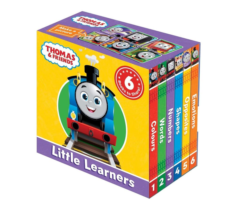 Thomas the Tank Engine  Pocket Library 2024 - Thomas & Friends Little Learners (Six Mini Books in Slip Case)