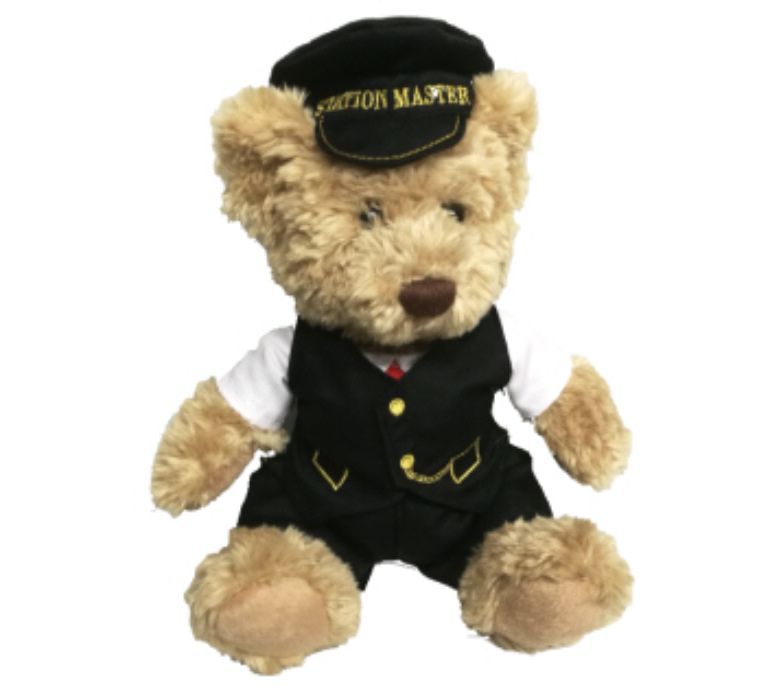 William the Station Master Bear 20cm (full uniform) - Keel