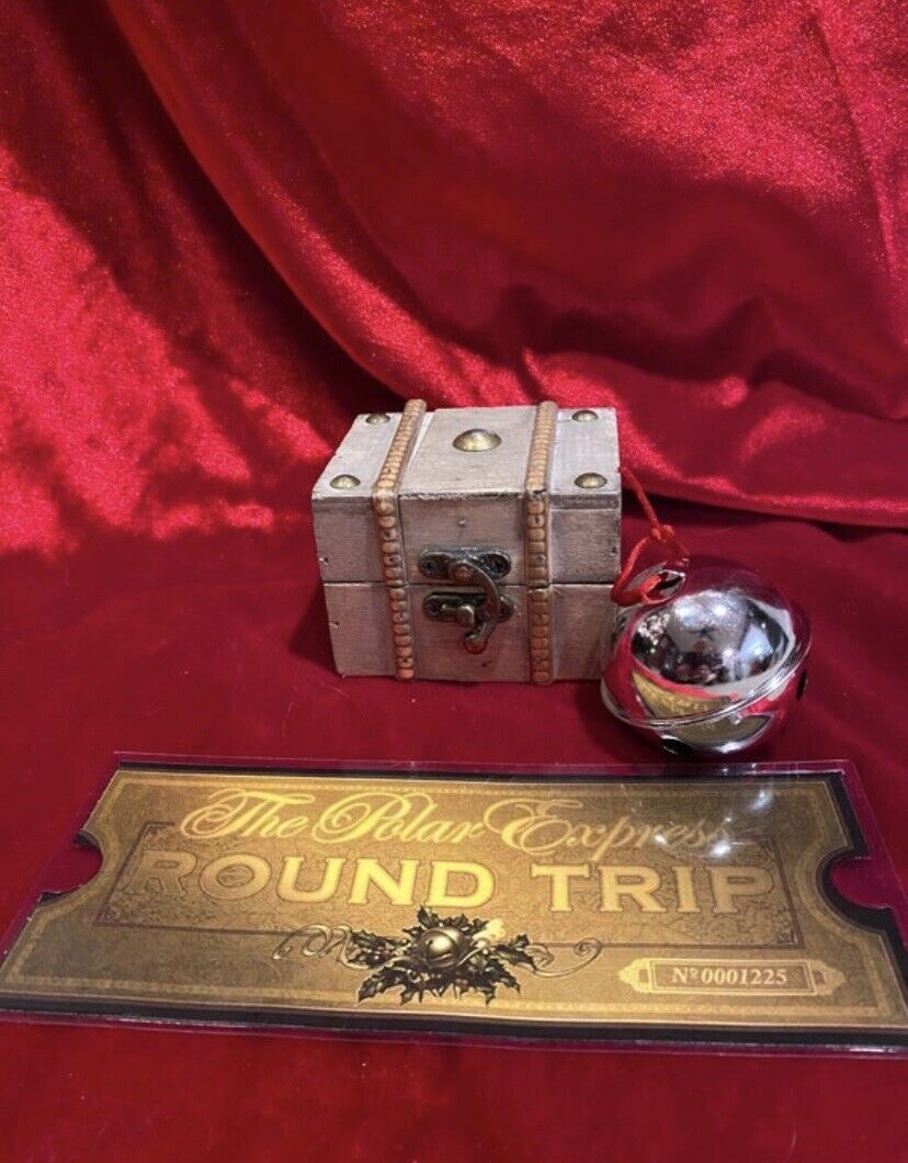 Polar Express Bell, Ticket and gift box