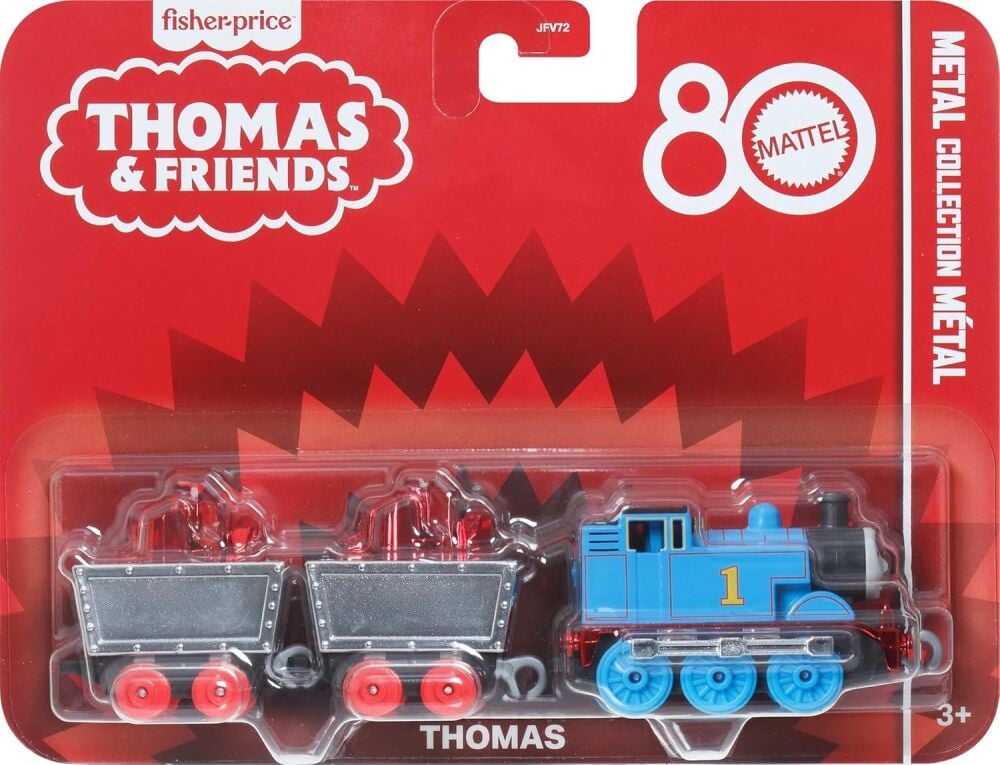 Mattel 80th Anniversary Thomas with Ruby Cargo - Push Along