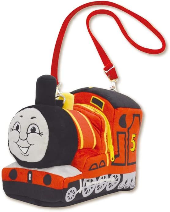 Thomas the Tank Engine Kids James Plush Shoulder Bag,