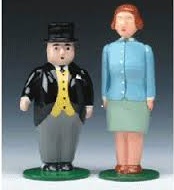 Sir Topham Hatt and Lady Hatt - Ertl 
