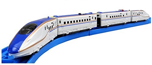 W7 Hokuriku Shinkansen `Kagayaki` & IR Controller Set - Plarail Advance