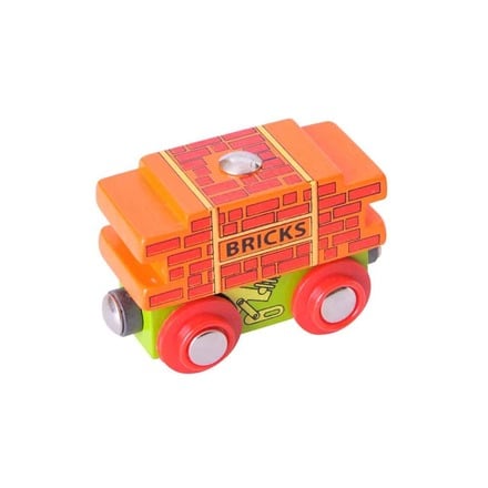Bricks Wagon - BigJigs Rail