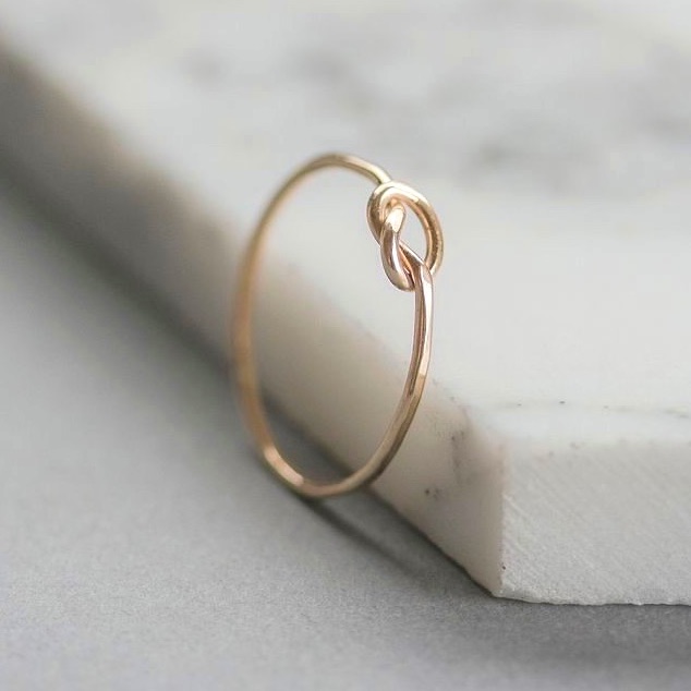 <!--3-->A Forget me knot goldfill ring