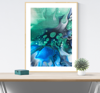Limited edition print Blue bloom