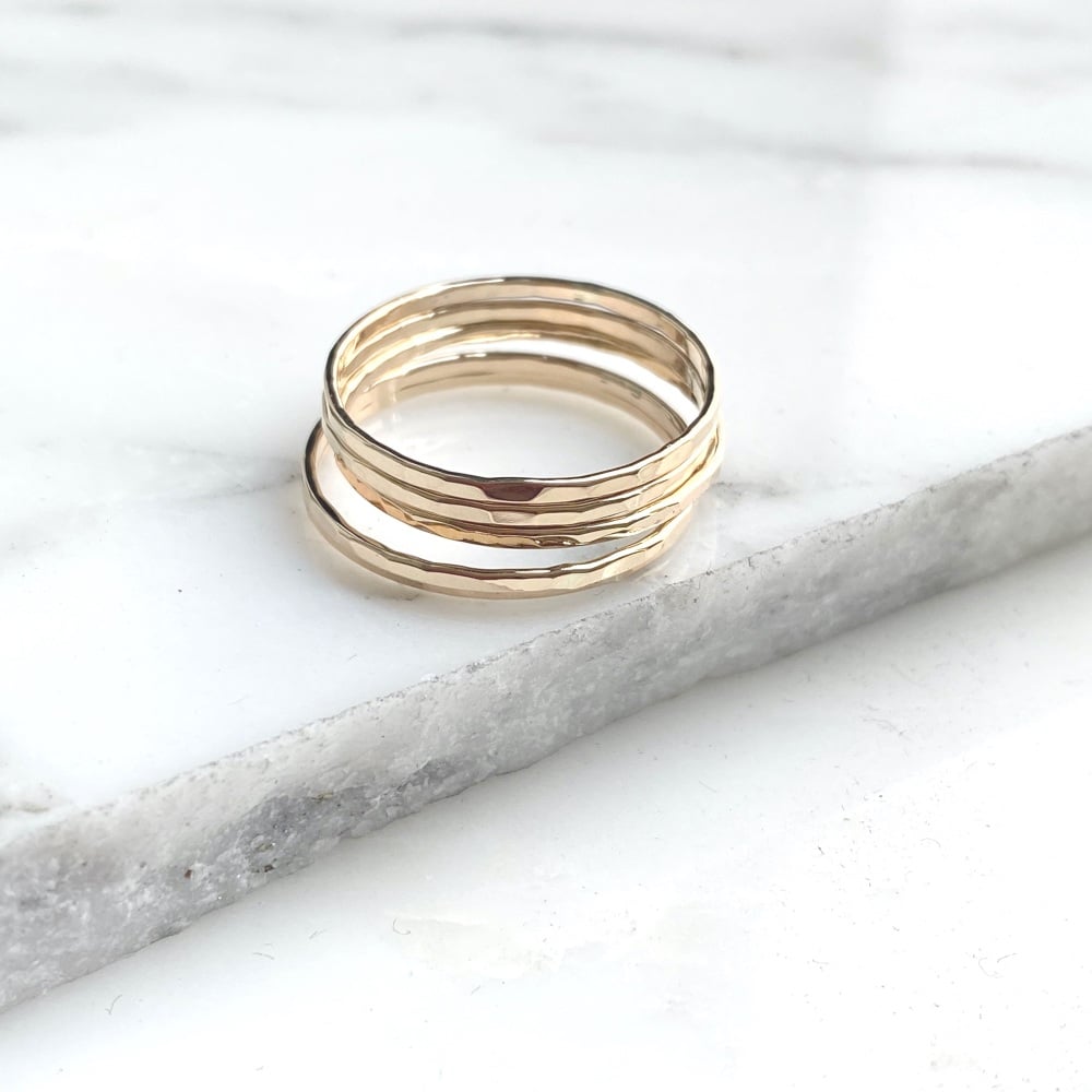 <!--5-->Skinny ring set