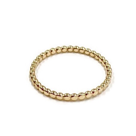 Solid Skinny 9ct Gold Stacking Ring/ Wedding Band | lisahutton.co.uk