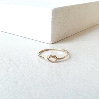 <!--3-->Forget Me Knot Gold Fill Ring