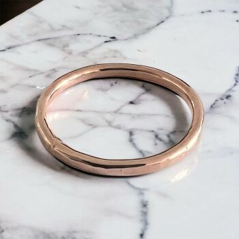 Rose Gold fill Hammered Stacking Ring