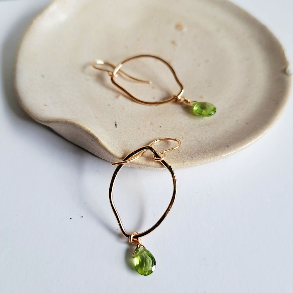 Ebb drop earrings