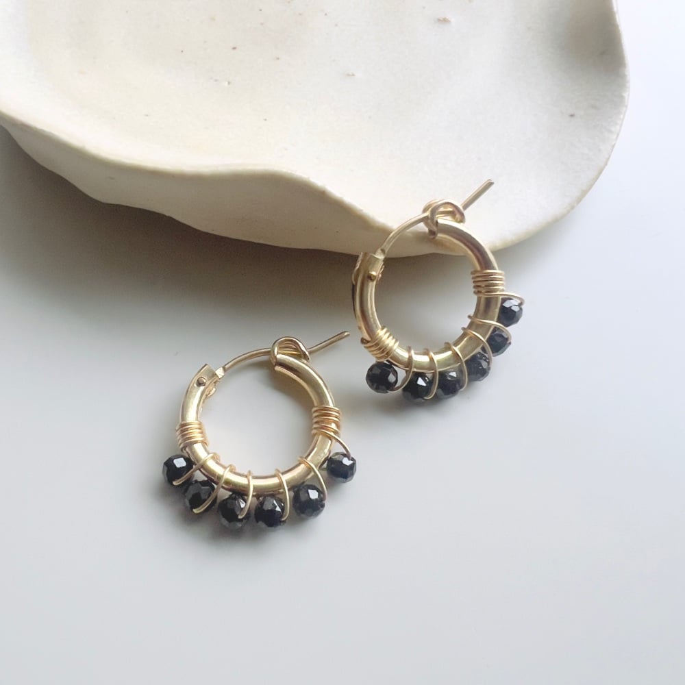 <!--009-->Wrapped creole hoop