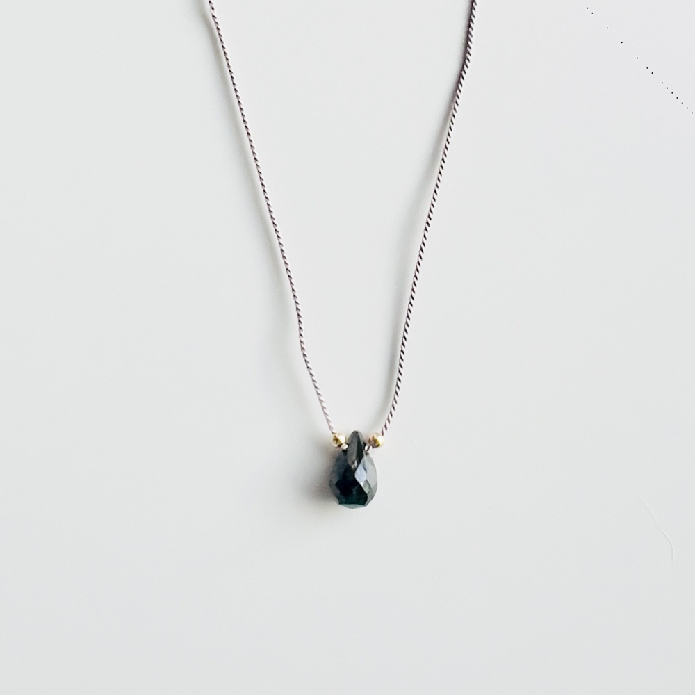 Fine Silk Gemstone Necklace | Handmade in Silver or Gold Fill