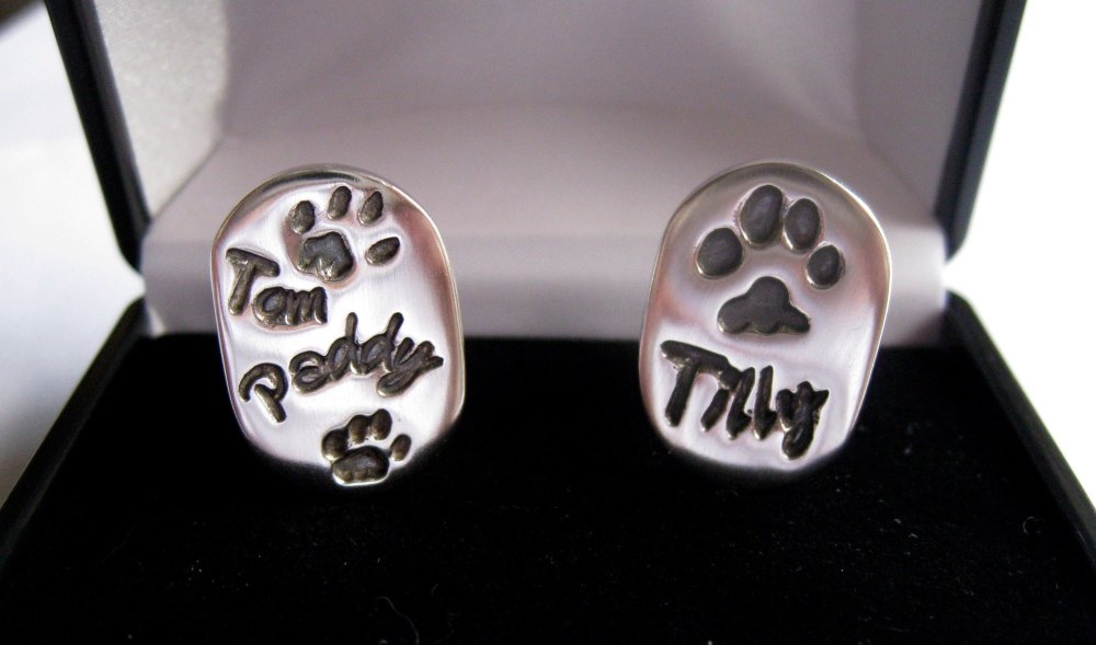 Chunky Deluxe Cufflinks - Pets Paws & Horses Hooves 