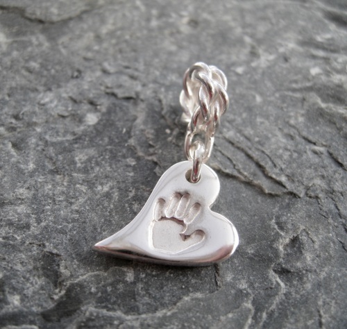 Pandora Style / European Charm Attachment - CHUNKY CHARM CHOOSE YOUR IMPRES