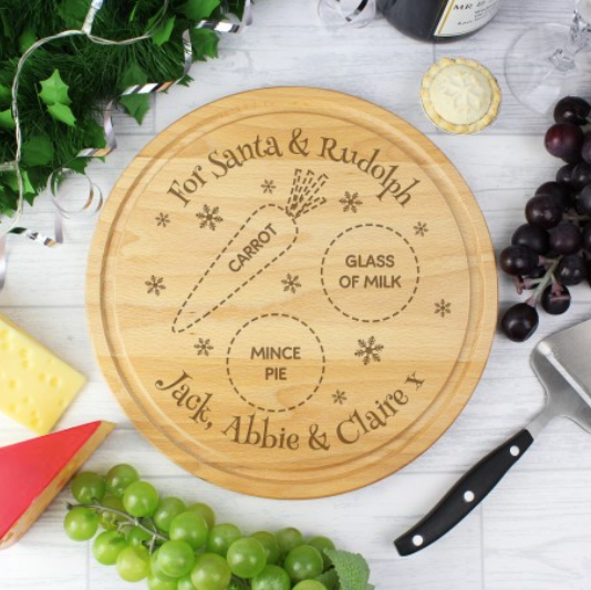 Personalised Wooden Christmas Eve Board