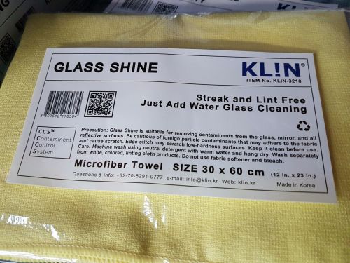 DMC Glass cleaning Microfiber cloth