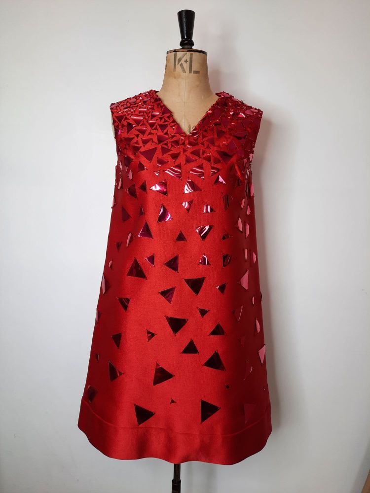 Couture dress and jacket by Carole Austin