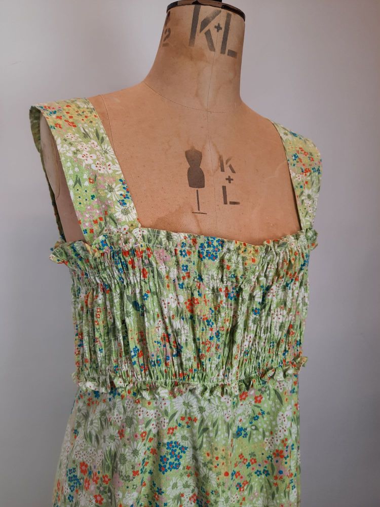1970s Laura Ashley Floral Dress