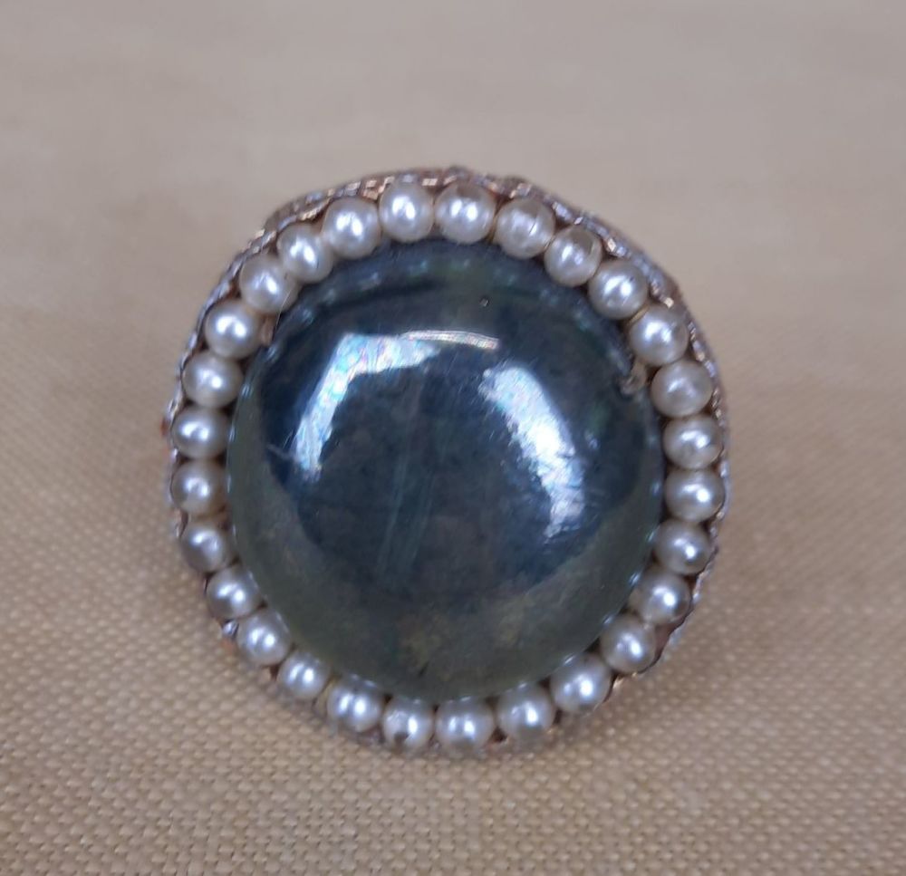 Theatrical Costume Ring- Green