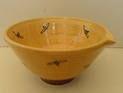 Pouring bowl with bees
