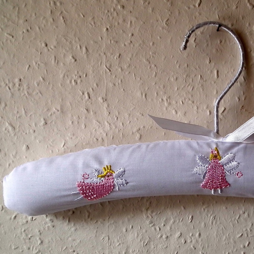 Child's Padded Coat Hangers - Fairy Design