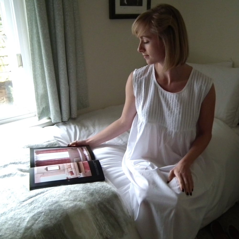 Sleeveless Cotton Nightdress - Lily
