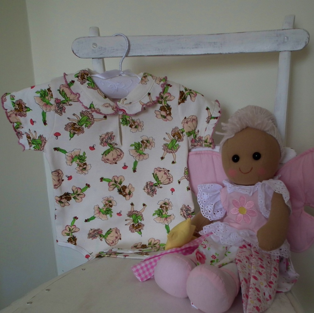 Babygro vest - Garden Fairy