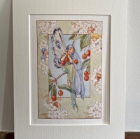 Mounted Print - The Cherry Fairy