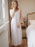 Sleeveless Cotton Nightdress - Lizzie