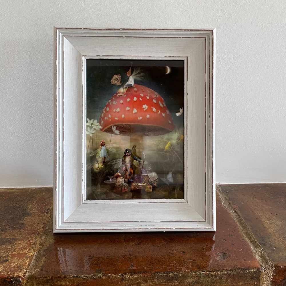 Framed Fairy Picture - "The Wish"