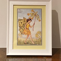 Framed Fairy Picture - The Cowslip Fairy