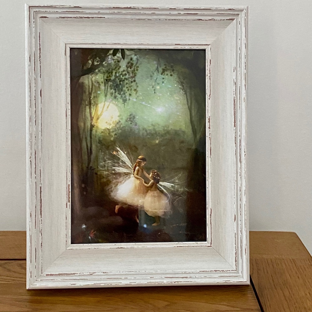 Framed Fairy Picture - Friends Forever