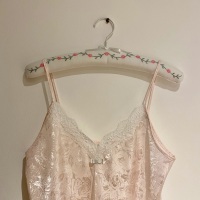 Padded Coathangers - Pink Rose